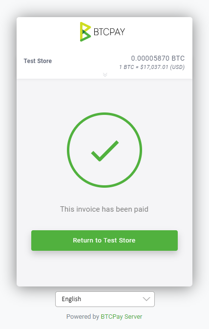 Redirect Paid Store Invoices