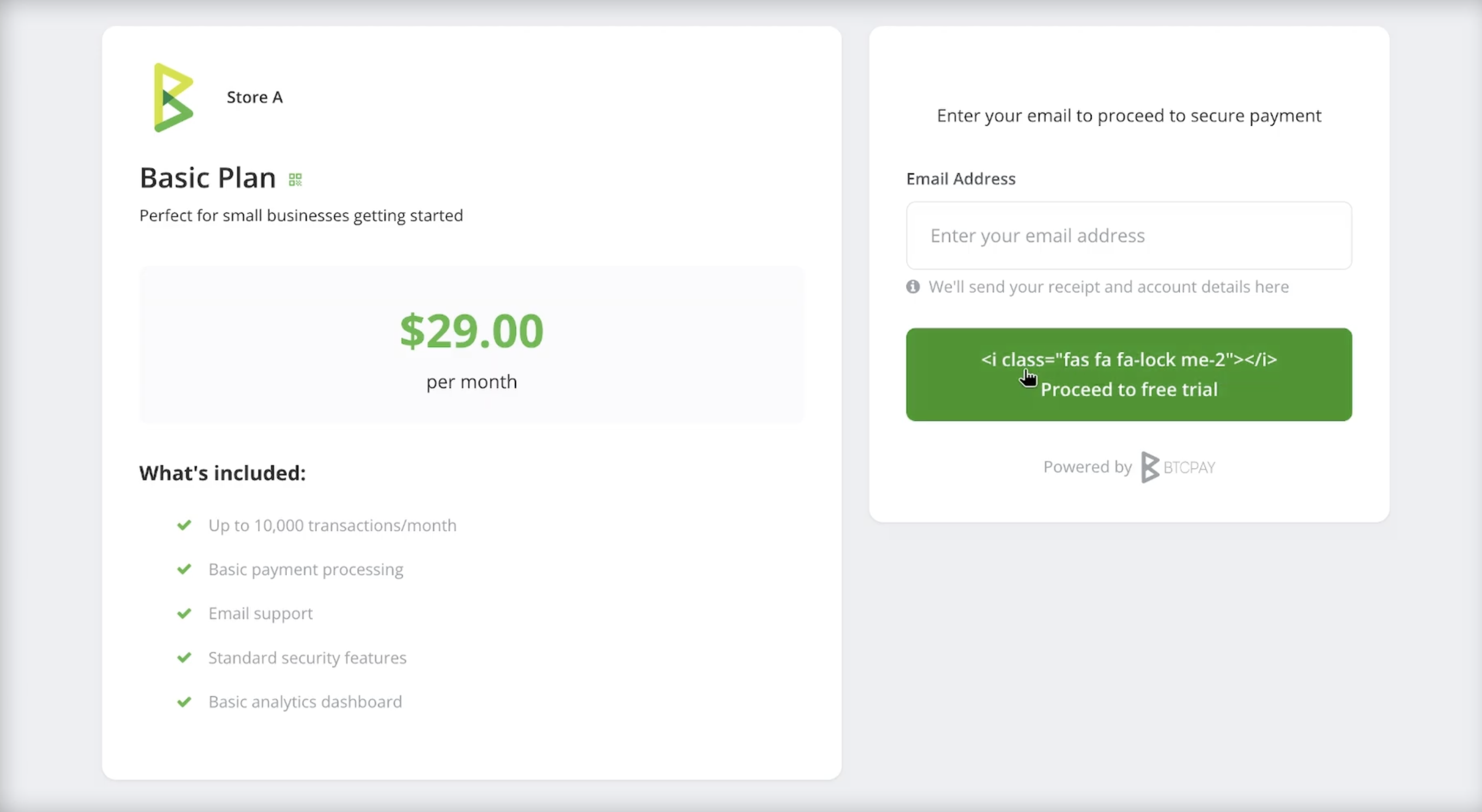 Creating a subscriber