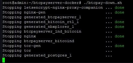 BTCPay Server FastSync