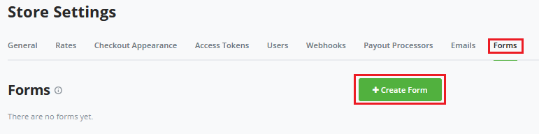 BTCPay Server formbuilder - settings