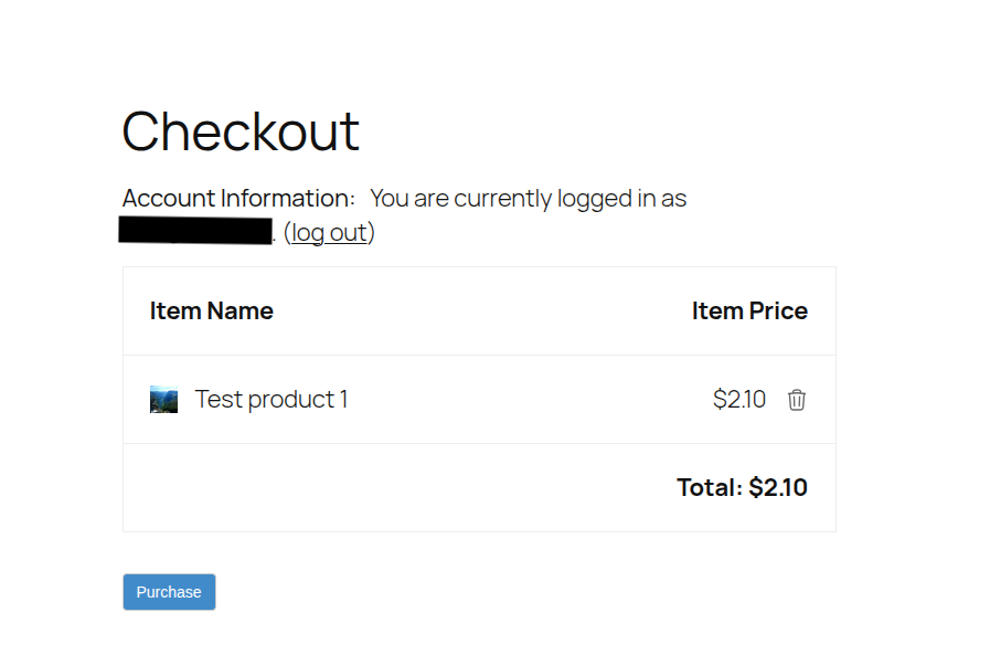 Bitcoin for EDD: Test purchase