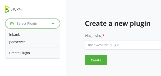Plugin Builder: Create a new plugin