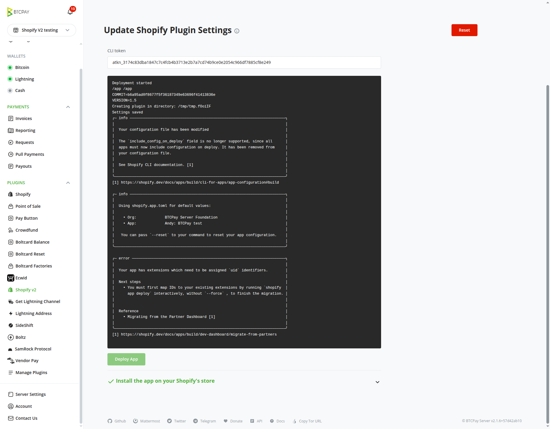 Shopify Migration - Old user error Shopify Migration - Old user error